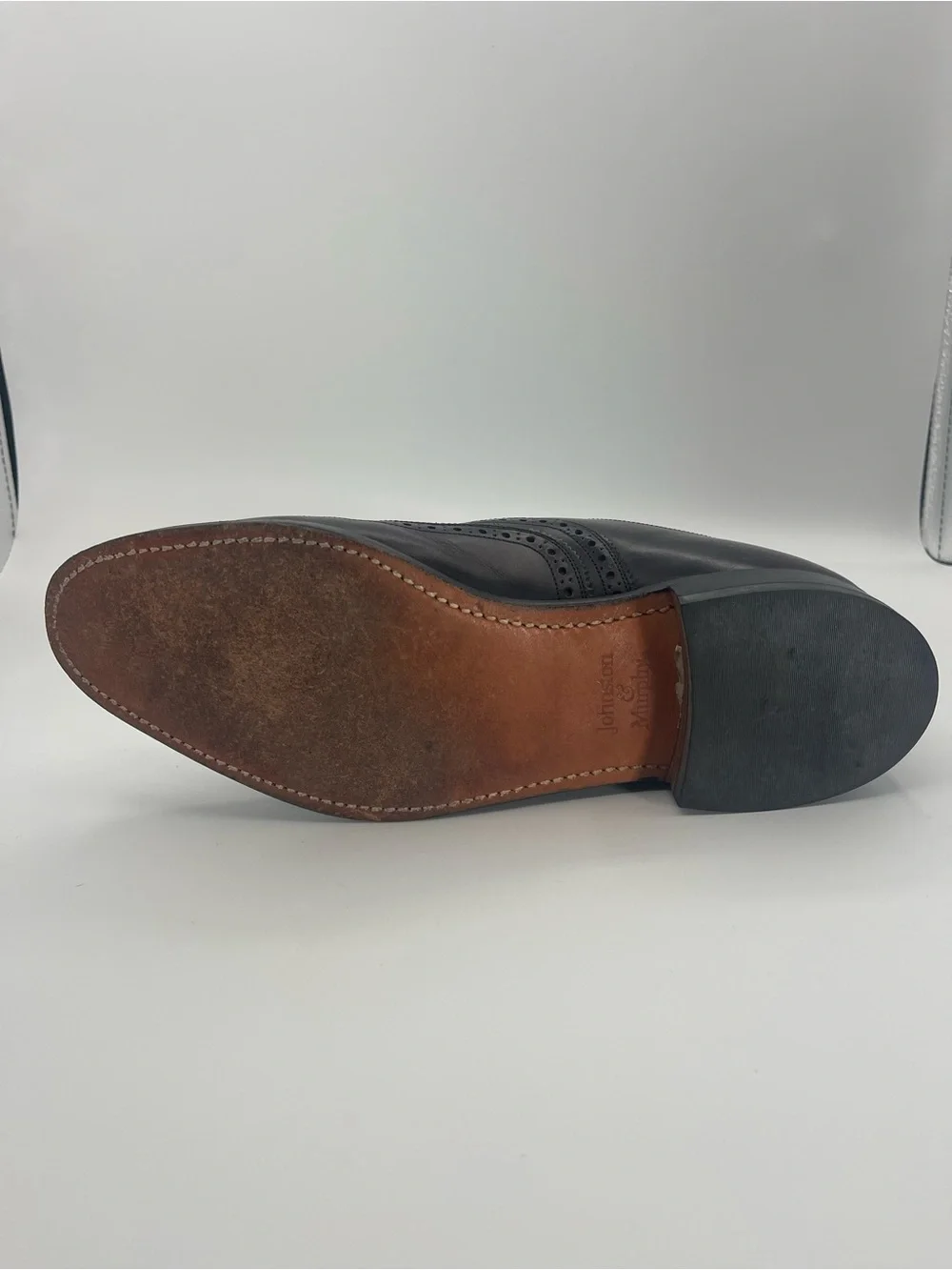 Johnston & Murphy Vintage Made in USA Wingtip Oxfords 9D